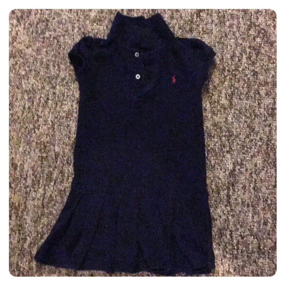 navy blue polo ralph lauren dress